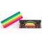 eeBoo: Jumbo Wax Crayon: Rainbow Fluorescent – 6 Vibrant Colors in One Chunky Crayon, 4" x 1.5" x 0.625" Block, Art & Coloring Supplies, Kids Ages 3+